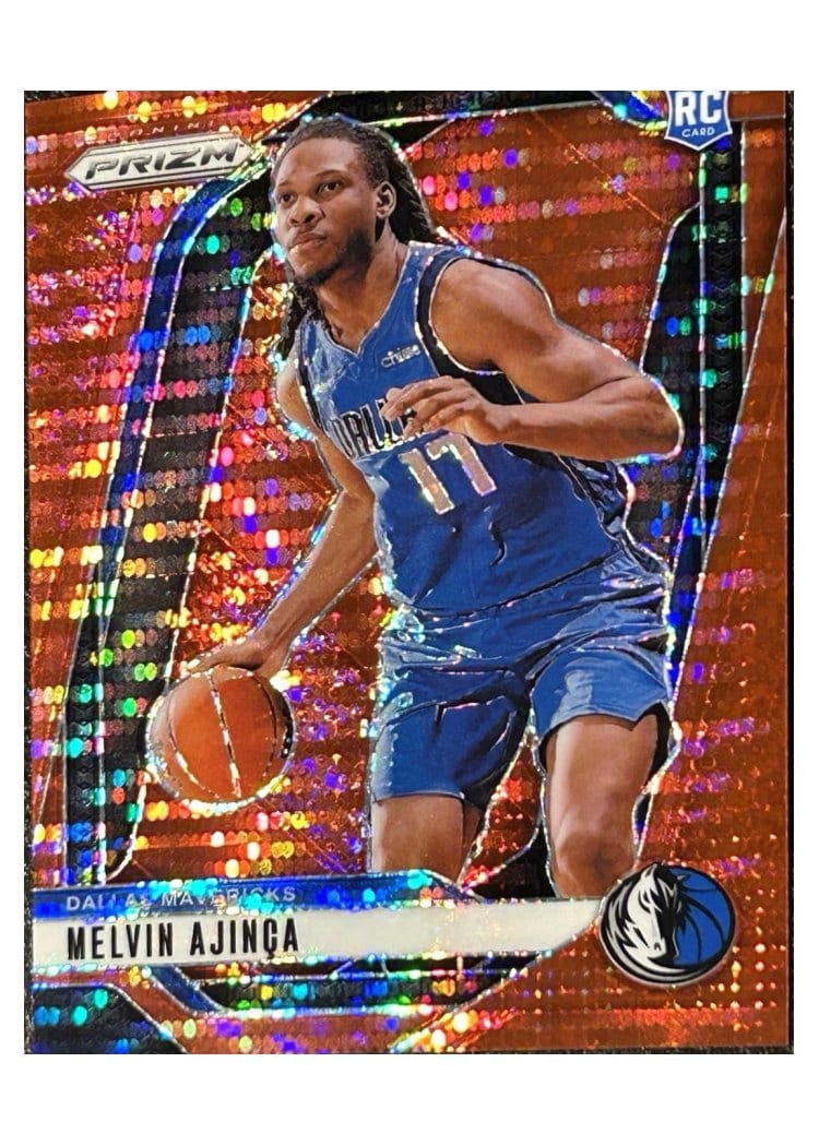 2024-25 Panini Prizm Base Set Melvin Ajinca #255 card