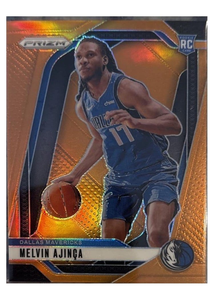 2024-25 Panini Prizm Base Set Melvin Ajinca #255 card