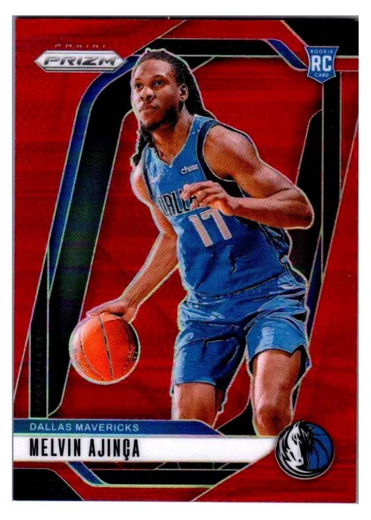 2024-25 Panini Prizm Base Set Melvin Ajinca #255 card