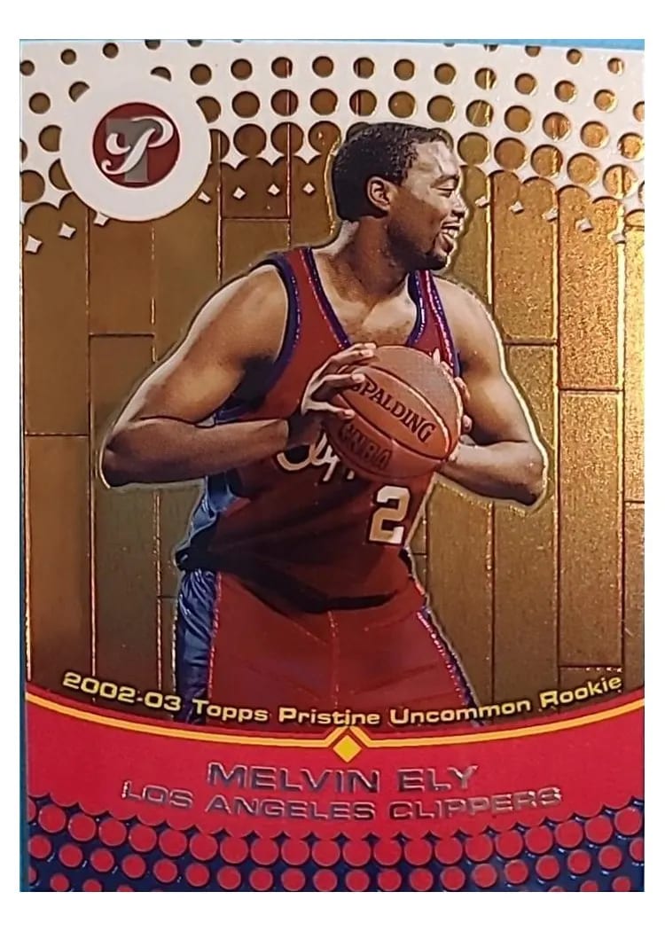 2002 Topps Pristine Melvin Ely #85 card