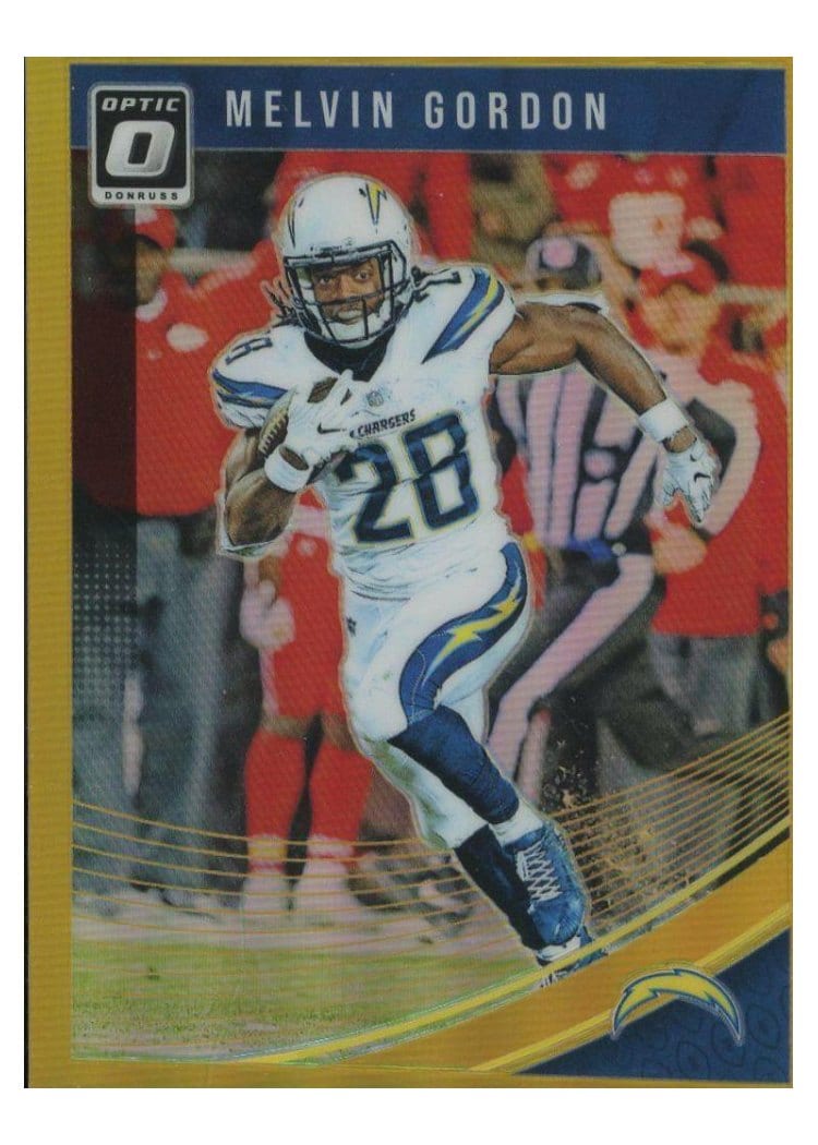 2018 Donruss Optic Base Set Melvin Gordon #57 card