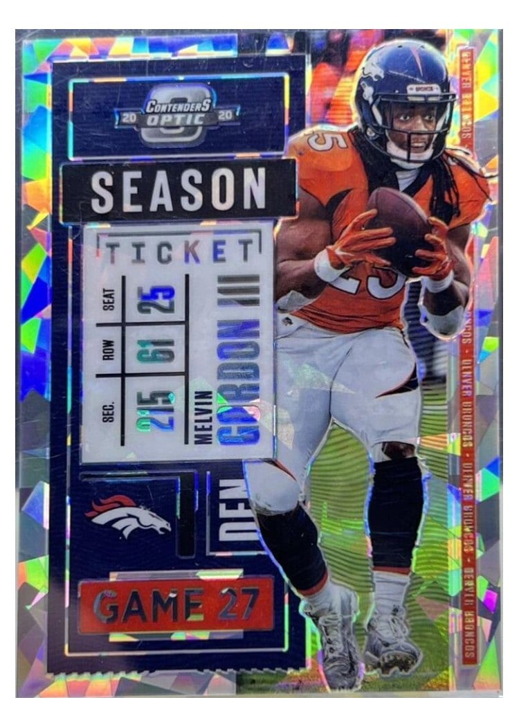 2020 Panini Contenders Optic Melvin Gordon III #19 card