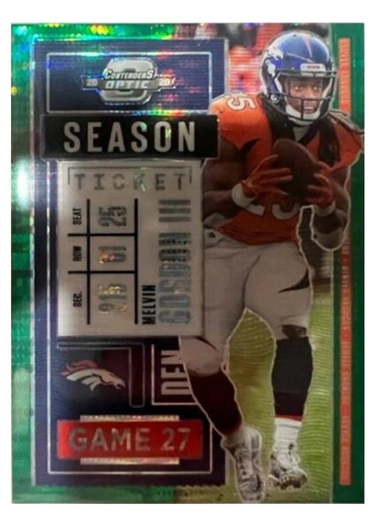 2020 Panini Contenders Optic Melvin Gordon III #19 card