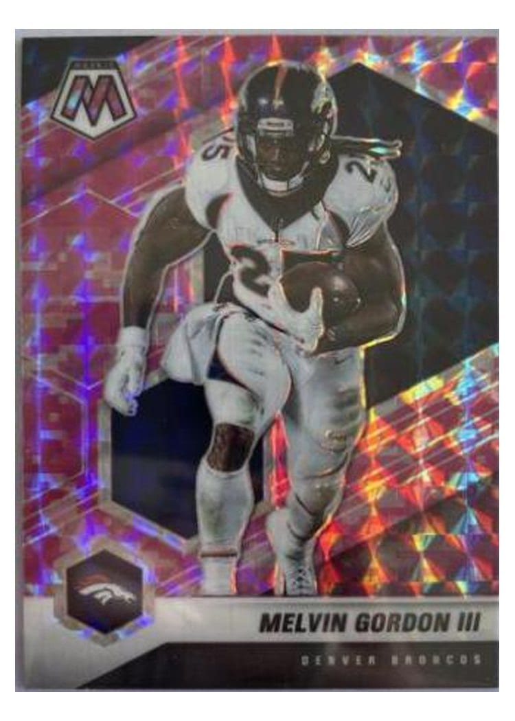 2021 Panini Mosaic Base Set Melvin Gordon III #69 card