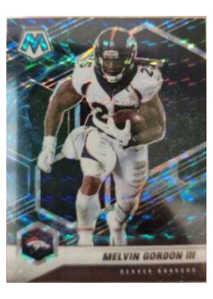 2021 Panini Mosaic Base Set Melvin Gordon III #69 card
