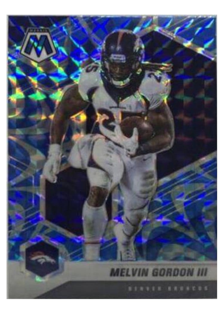 2021 Panini Mosaic Base Set Melvin Gordon III #69 card