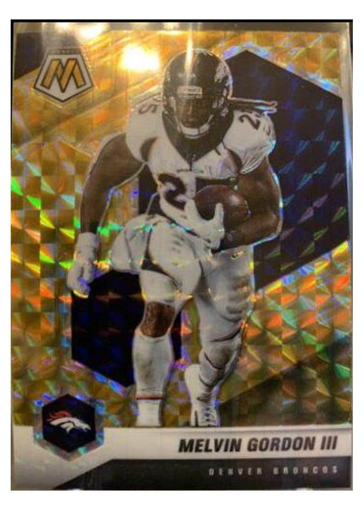 2021 Panini Mosaic Base Set Melvin Gordon III #69 card