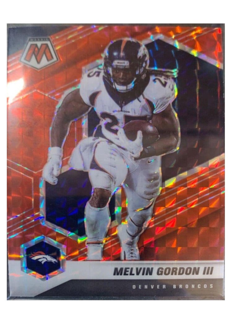 2021 Panini Mosaic Base Set Melvin Gordon III #69 card