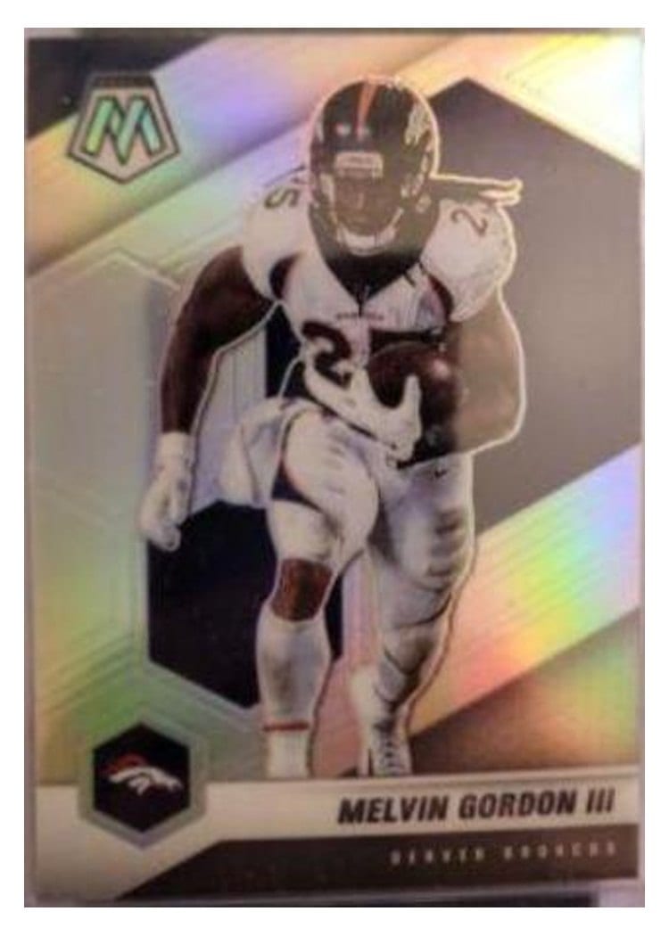 2021 Panini Mosaic Base Set Melvin Gordon III #69 card