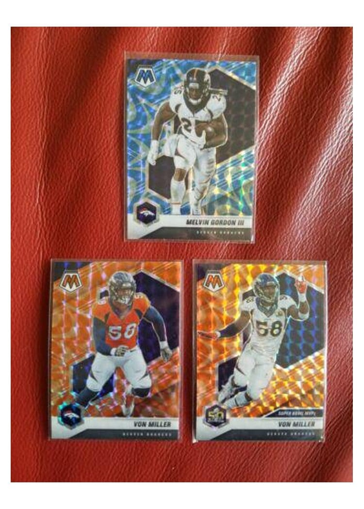 2021 Panini Mosaic Base Set Melvin Gordon III #69 card