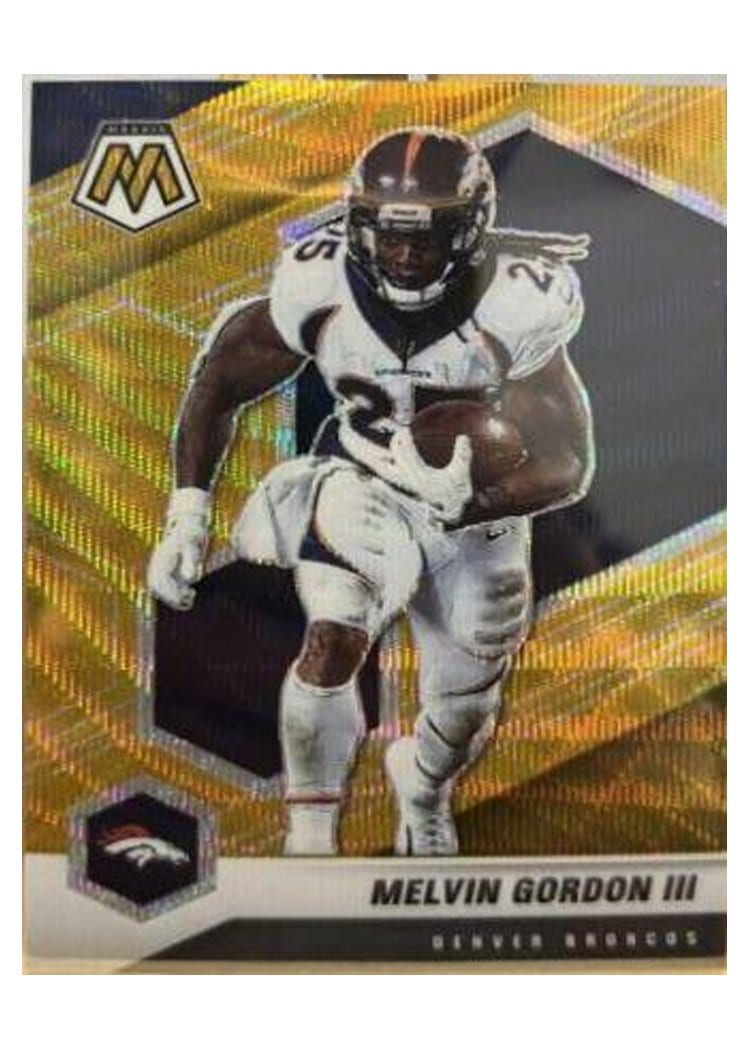 2021 Panini Mosaic Base Set Melvin Gordon III #69 card
