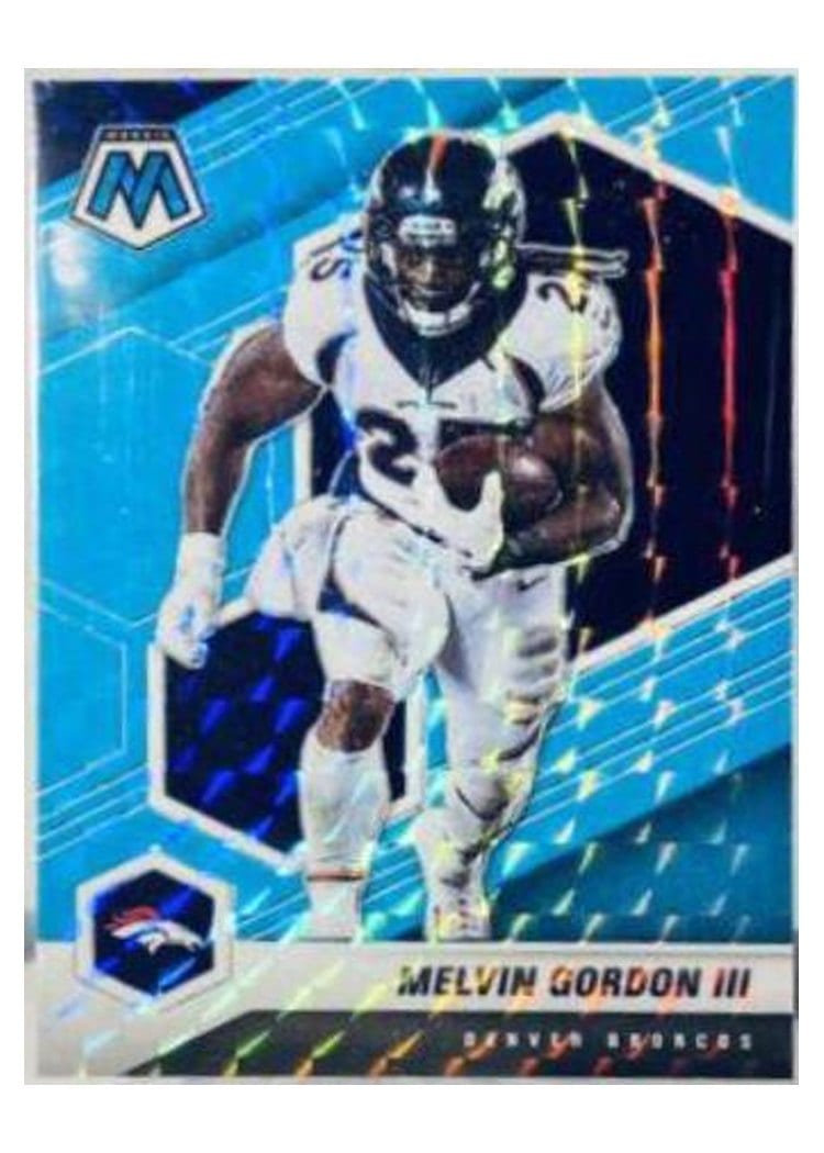2021 Panini Mosaic Base Set Melvin Gordon III #69 card