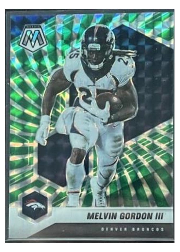 2021 Panini Mosaic Base Set Melvin Gordon III #69 card
