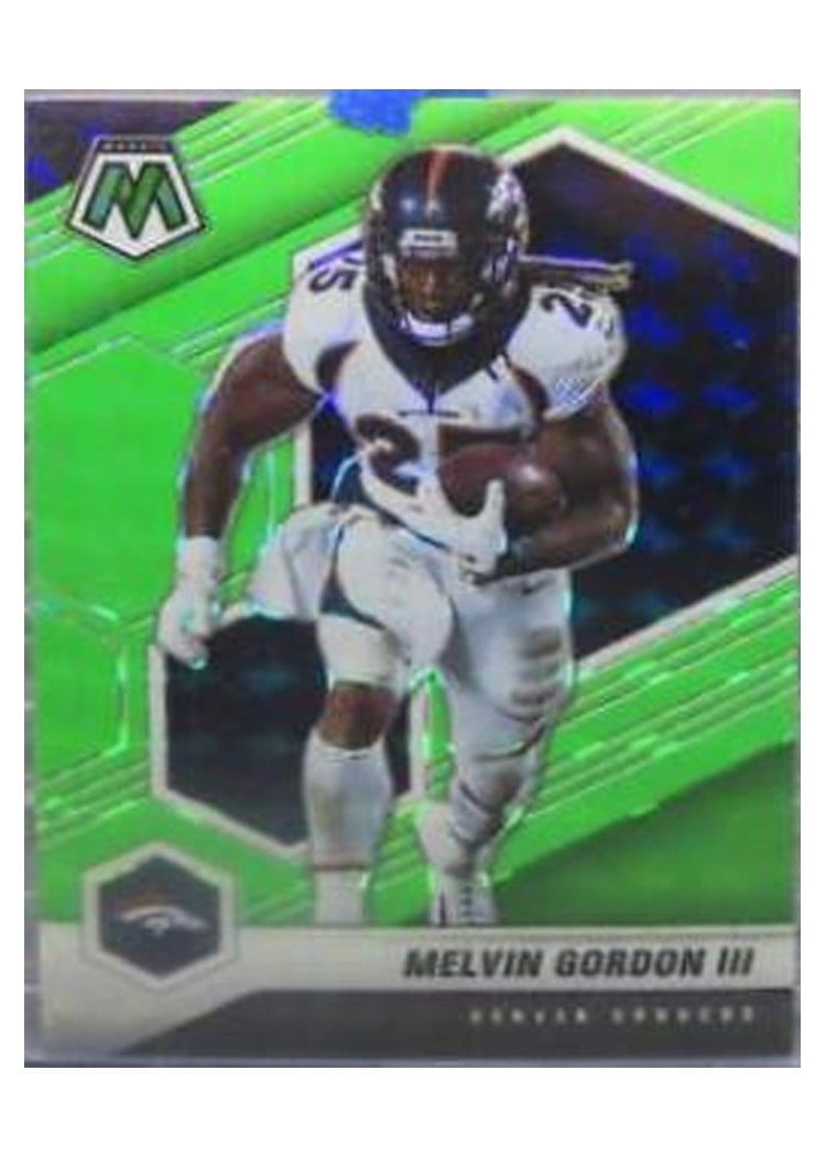2021 Panini Mosaic Base Set Melvin Gordon III #69 card