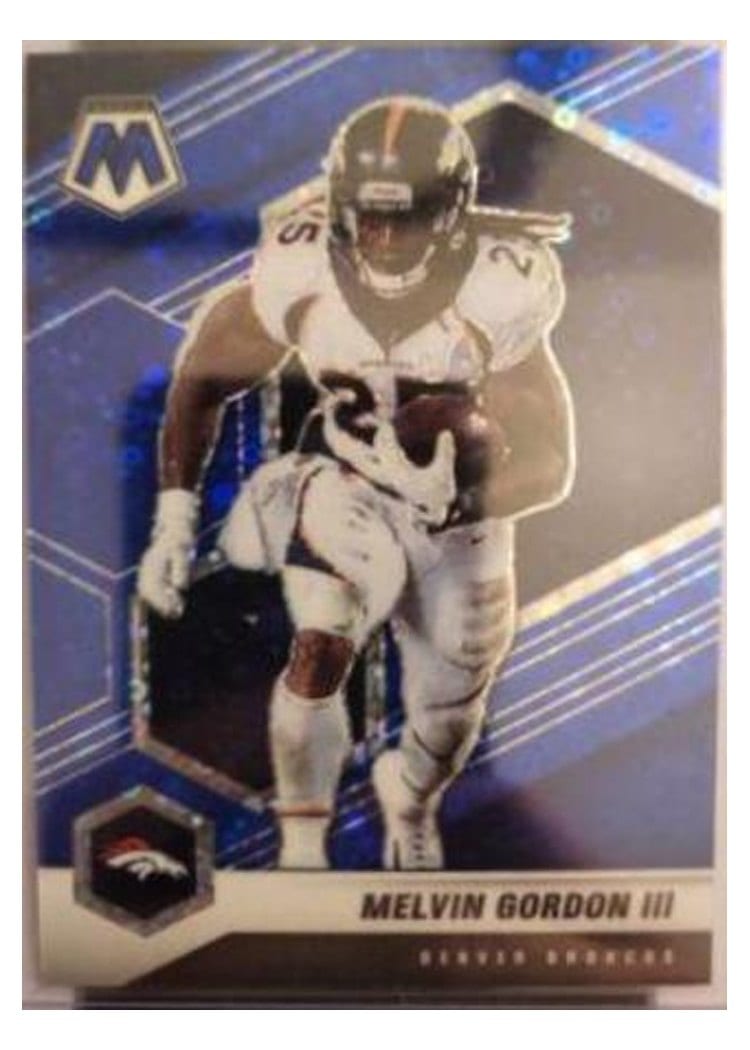 2021 Panini Mosaic Base Set Melvin Gordon III #69 card