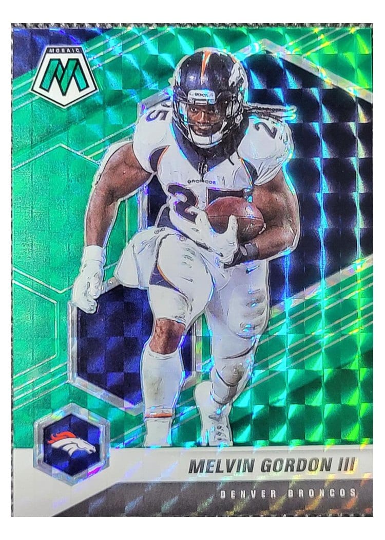 2021 Panini Mosaic Base Set Melvin Gordon III #69 card