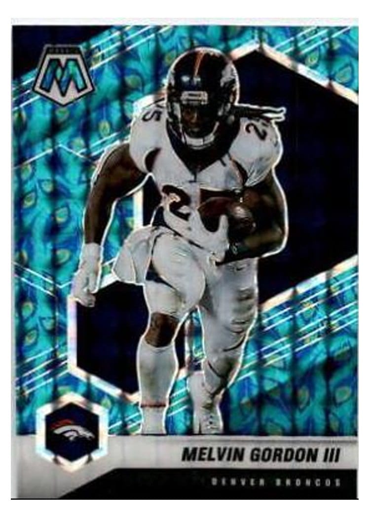 2021 Panini Mosaic Base Set Melvin Gordon III #69 card