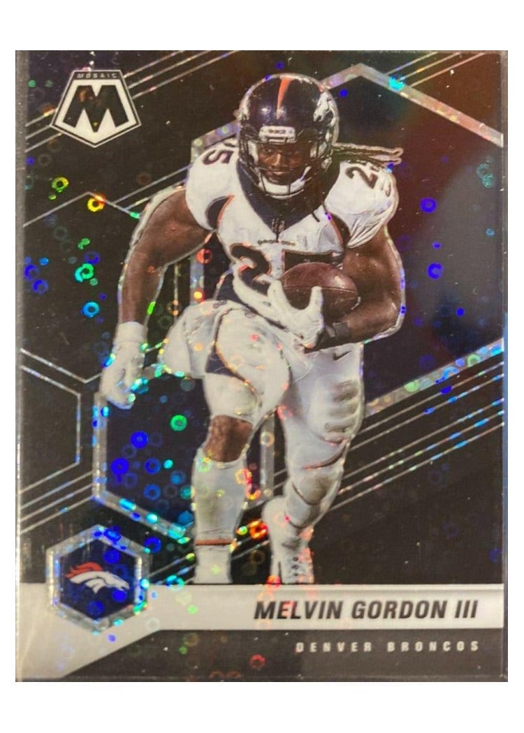 2021 Panini Mosaic Base Set Melvin Gordon III #69 card
