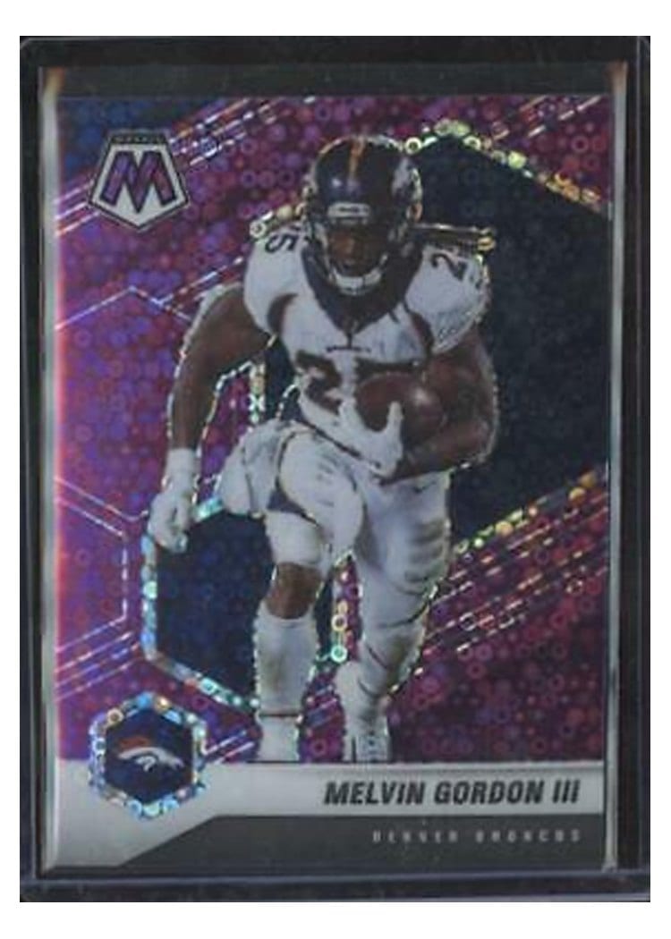 2021 Panini Mosaic Base Set Melvin Gordon III #69 card