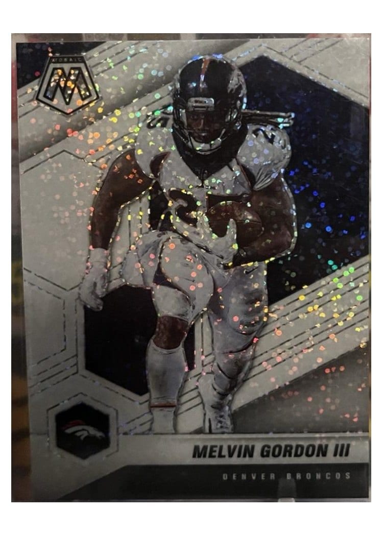 2021 Panini Mosaic Base Set Melvin Gordon III #69 card