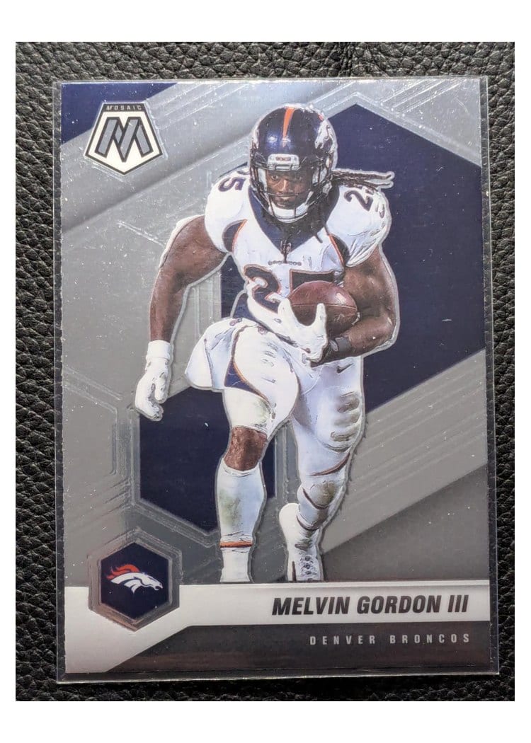 2021 Panini Mosaic Base Set Melvin Gordon III #69 card