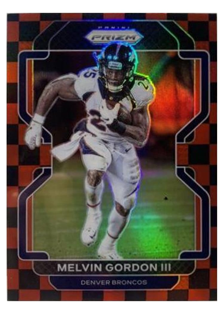 2021 Panini Prizm Base Set Melvin Gordon III #202 card