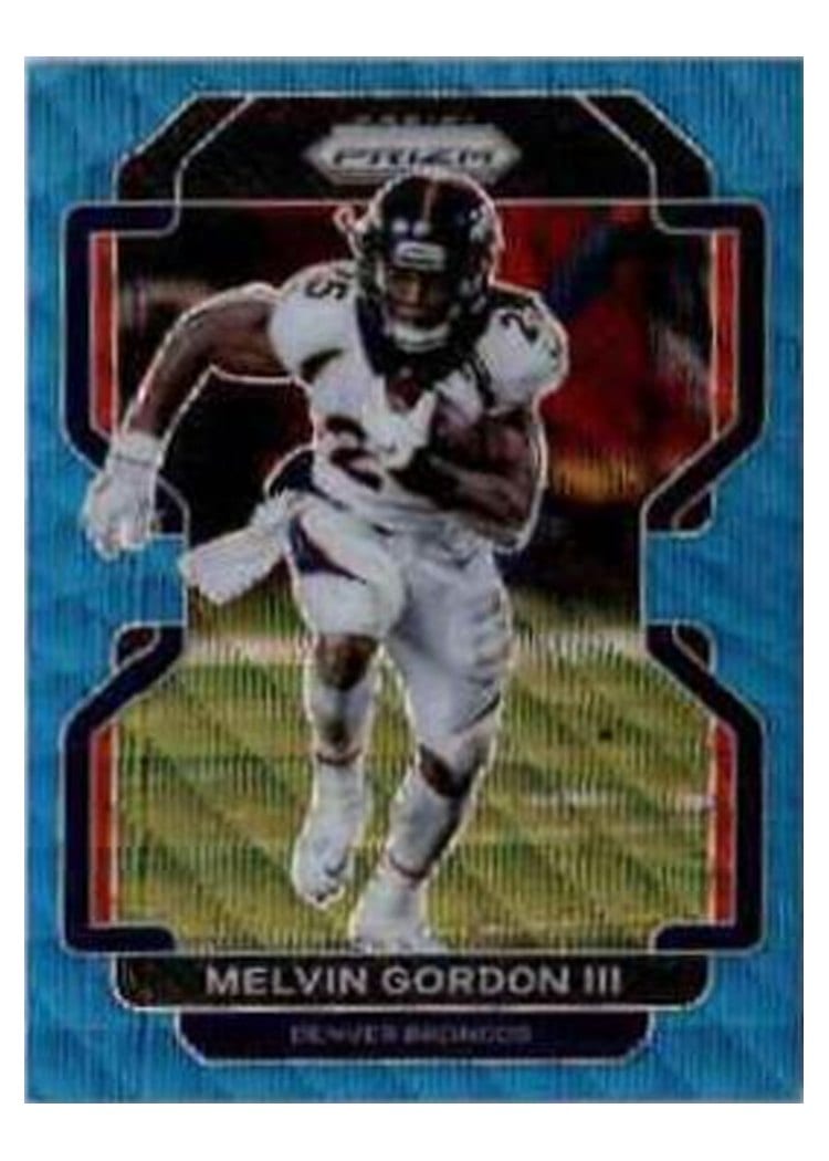 2021 Panini Prizm Base Set Melvin Gordon III #202 card