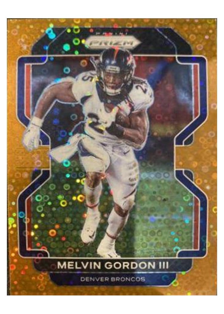 2021 Panini Prizm Base Set Melvin Gordon III #202 card