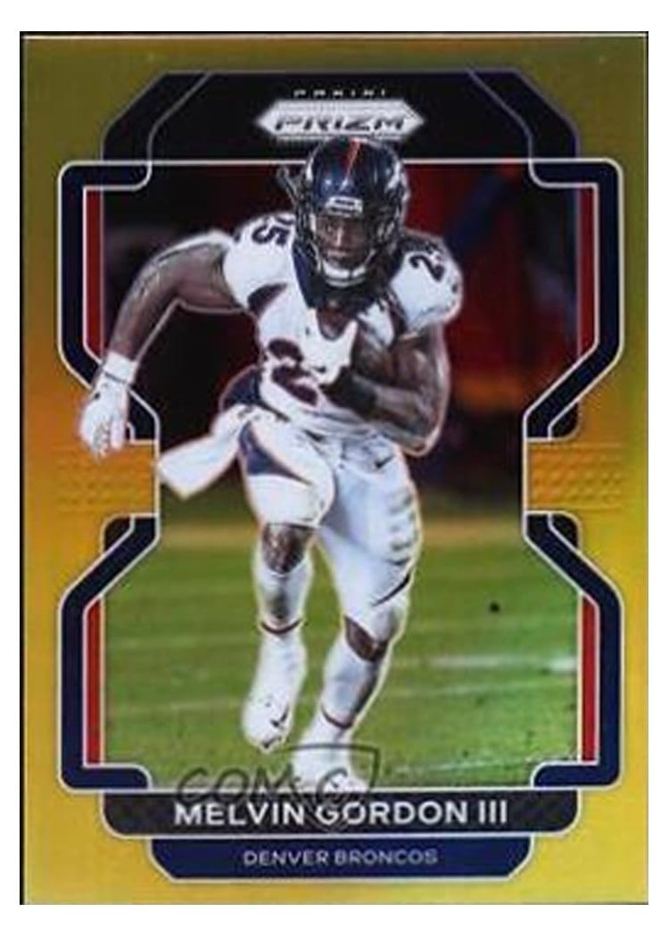 2021 Panini Prizm Base Set Melvin Gordon III #202 card