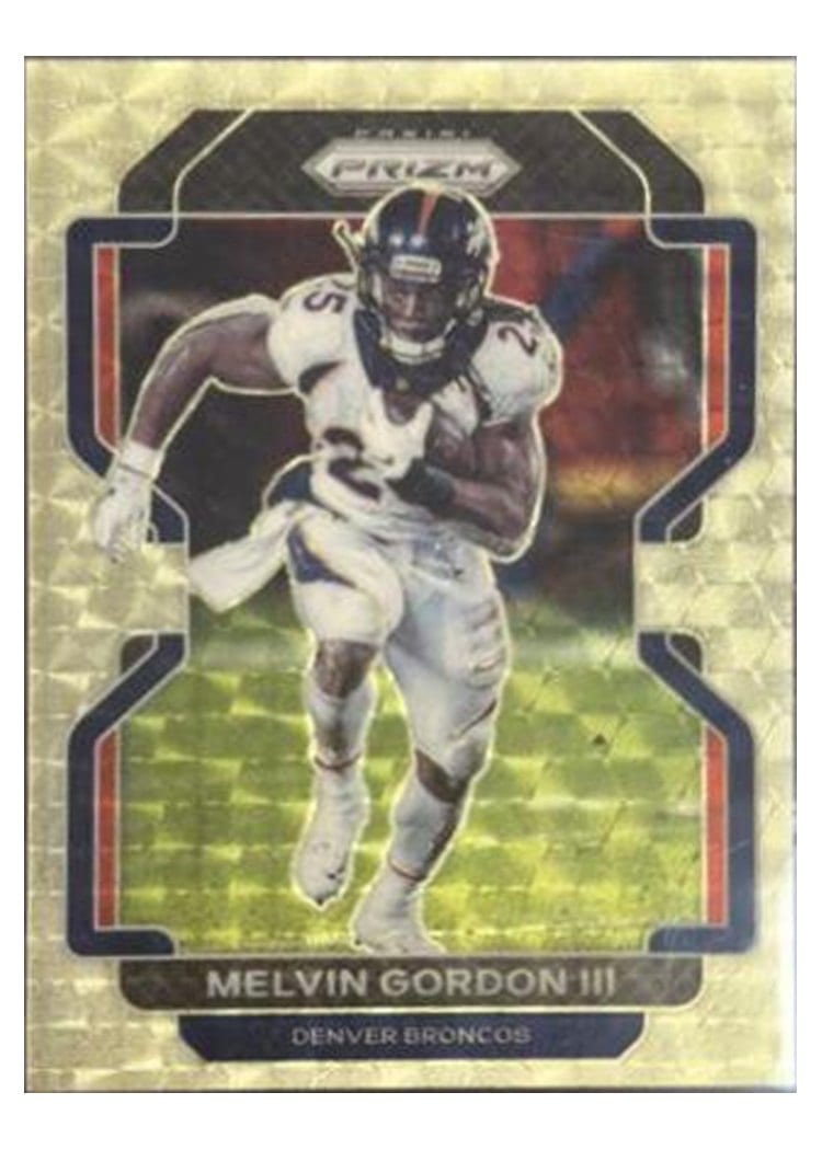 2021 Panini Prizm Base Set Melvin Gordon III #202 card