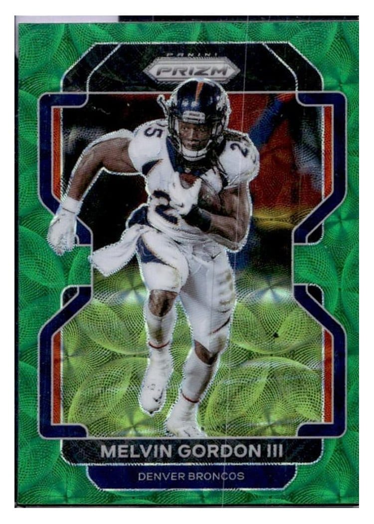 2021 Panini Prizm Base Set Melvin Gordon III #202 card