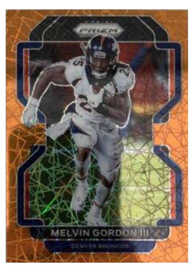 2021 Panini Prizm Base Set Melvin Gordon III #202 card
