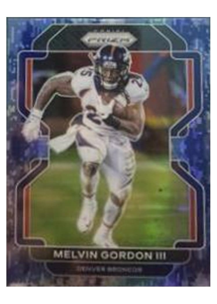 2021 Panini Prizm Base Set Melvin Gordon III #202 card