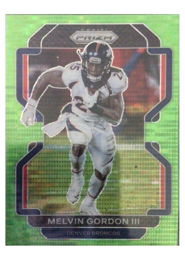 2021 Panini Prizm Base Set Melvin Gordon III #202 card