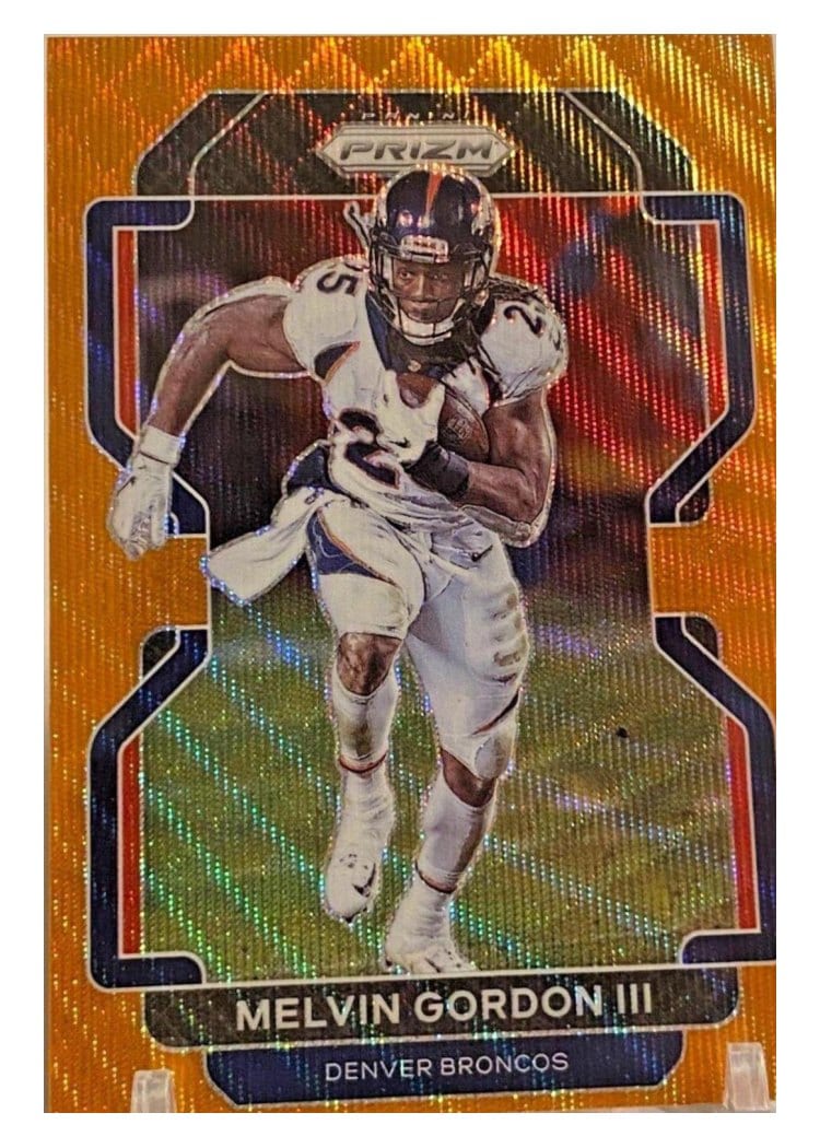 2021 Panini Prizm Base Set Melvin Gordon III #202 card
