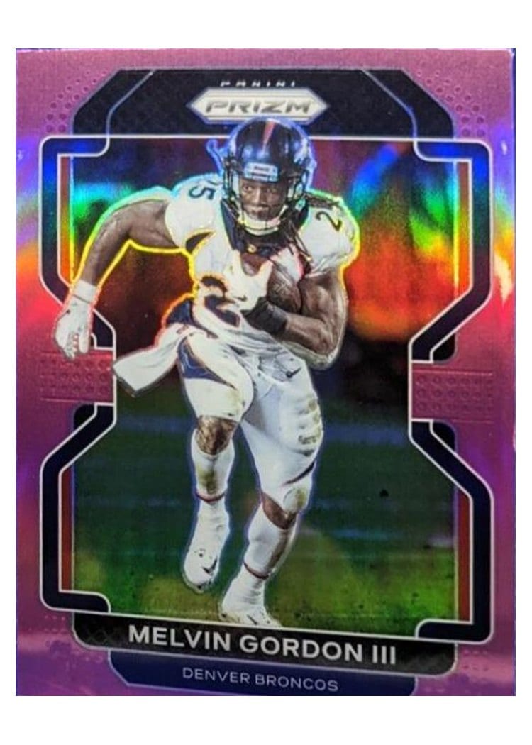 2021 Panini Prizm Base Set Melvin Gordon III #202 card