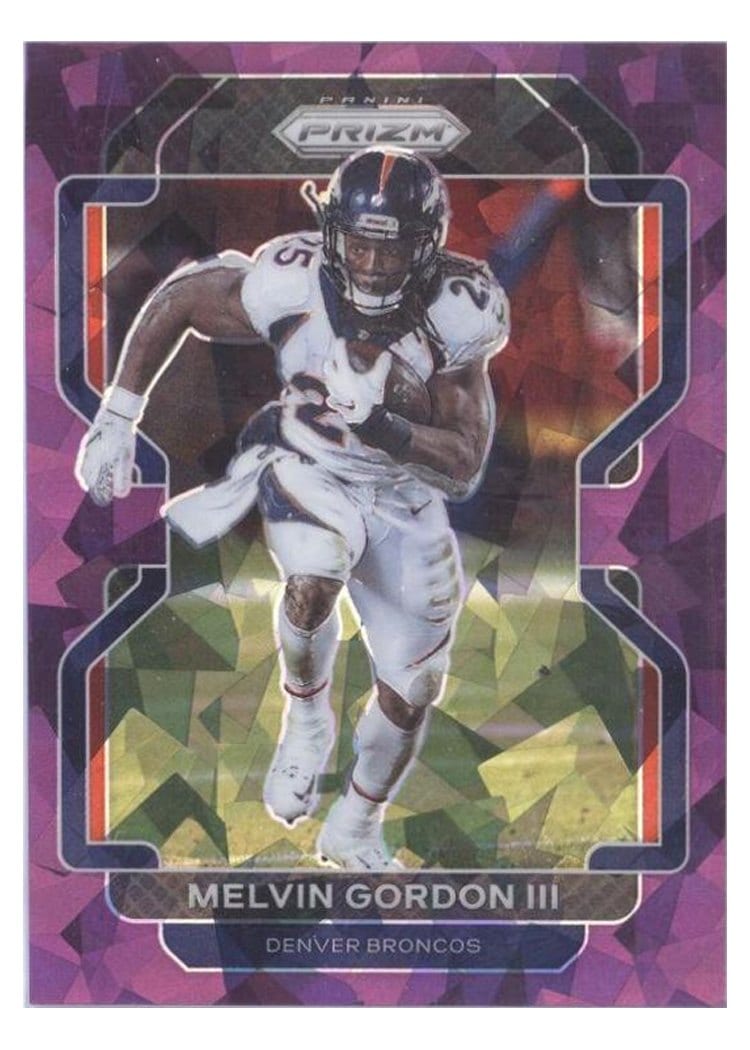 2021 Panini Prizm Base Set Melvin Gordon III #202 card