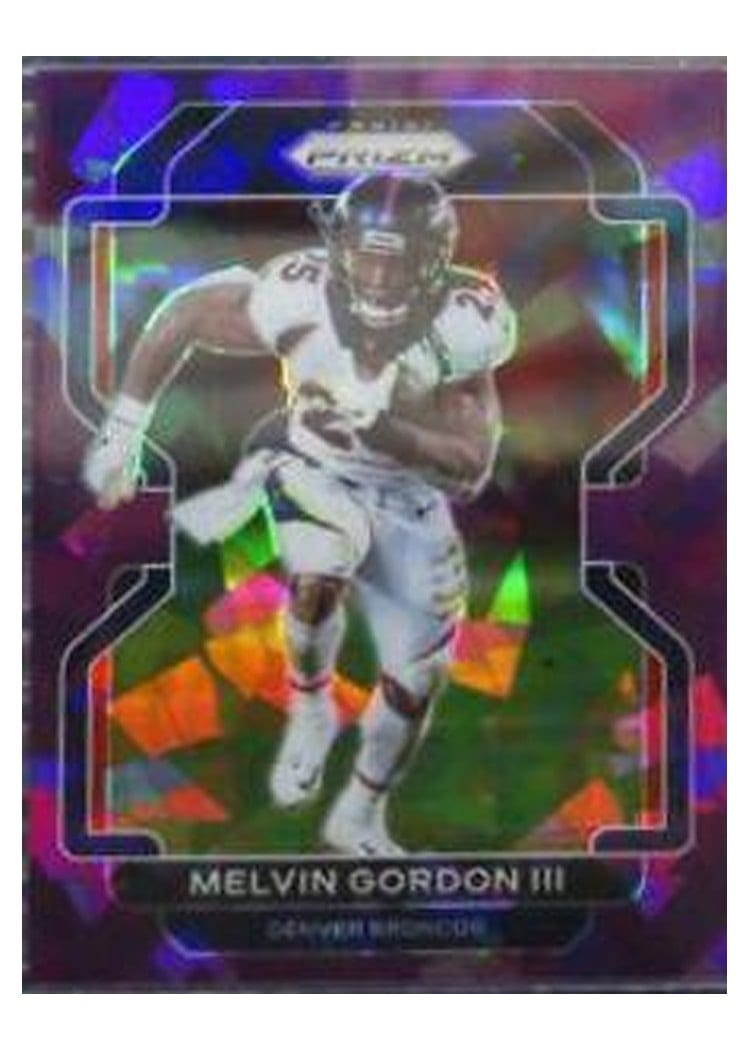 2021 Panini Prizm Base Set Melvin Gordon III #202 card