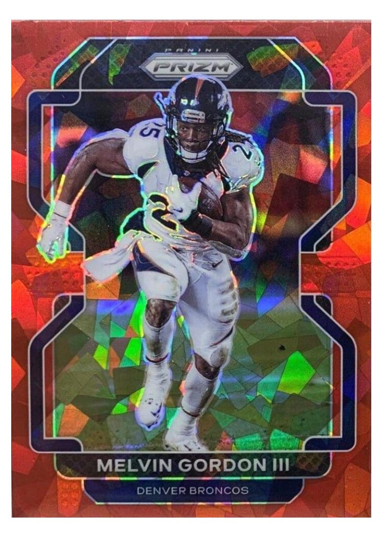 2021 Panini Prizm Base Set Melvin Gordon III #202 card