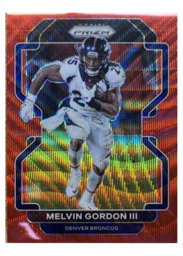 2021 Panini Prizm Base Set Melvin Gordon III #202 card