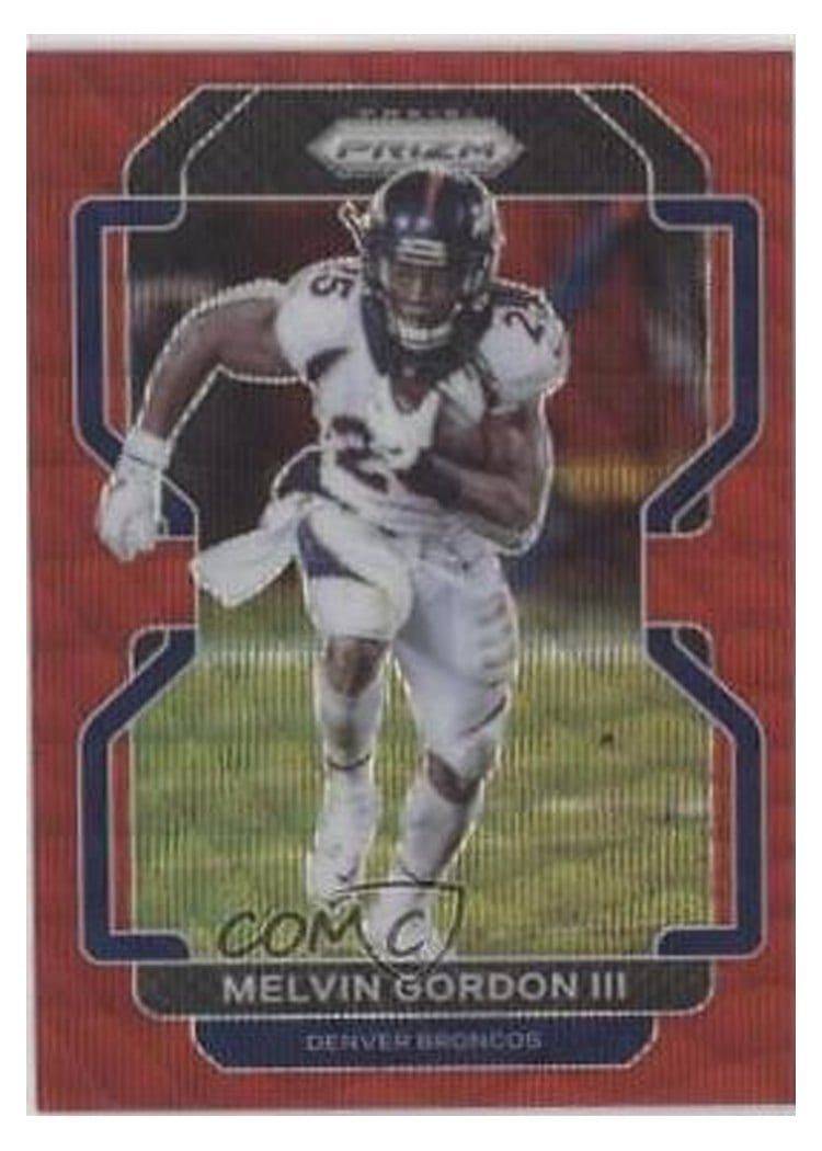 2021 Panini Prizm Base Set Melvin Gordon III #202 card