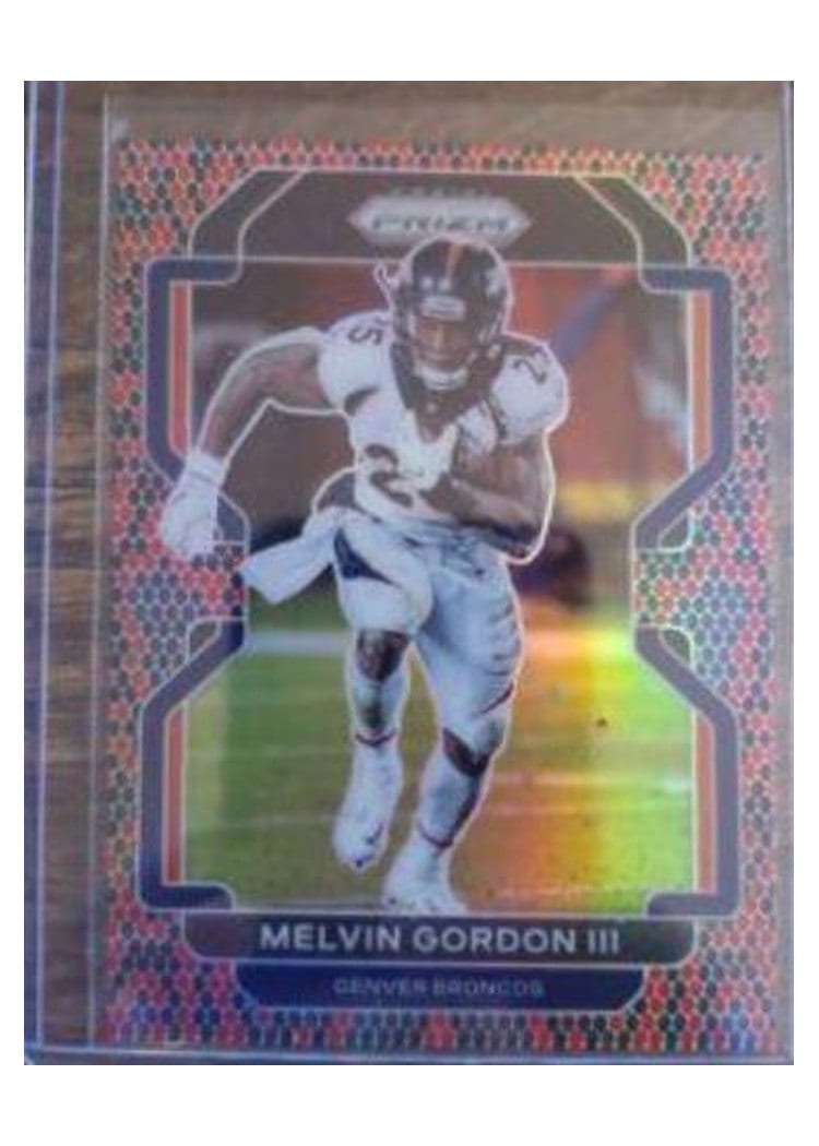 2021 Panini Prizm Base Set Melvin Gordon III #202 card