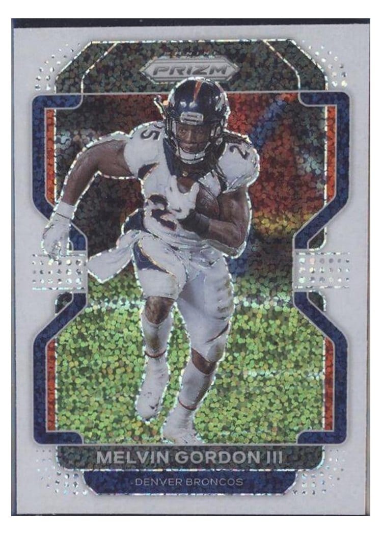 2021 Panini Prizm Base Set Melvin Gordon III #202 card