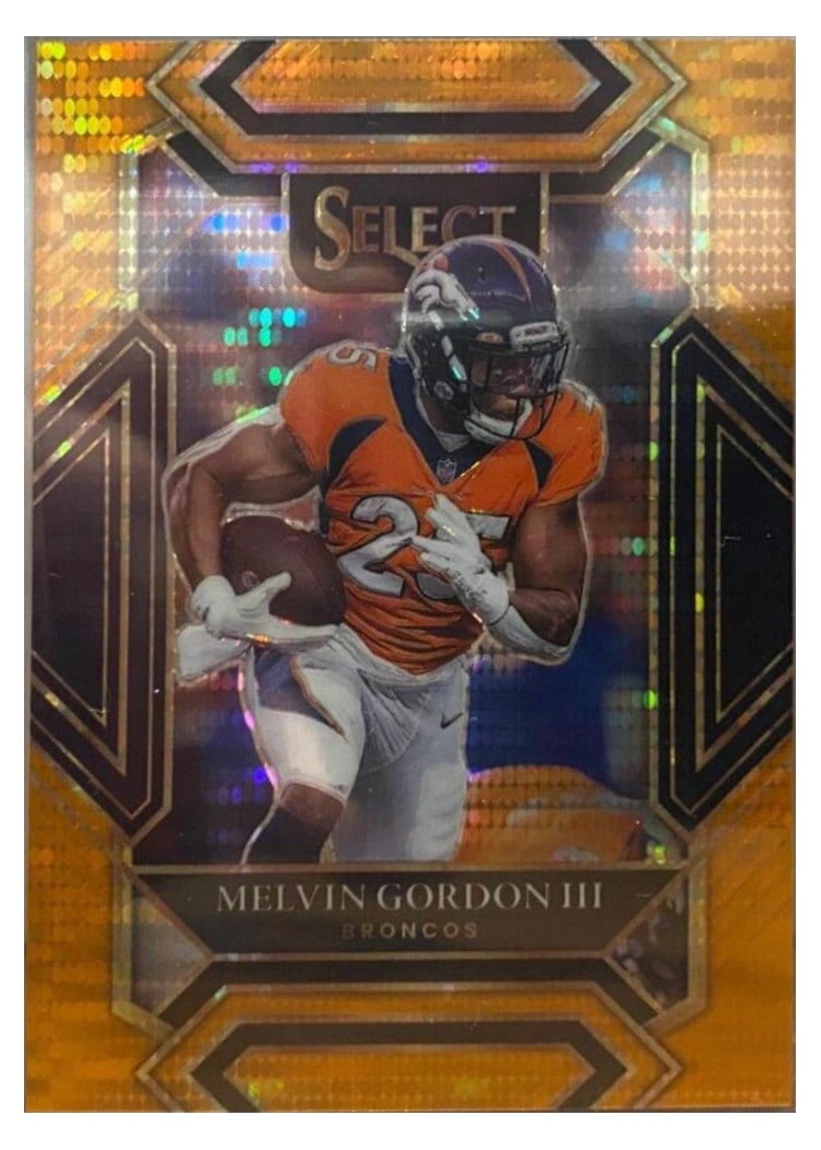 2021 Panini Select Base Set Melvin Gordon III #212 card