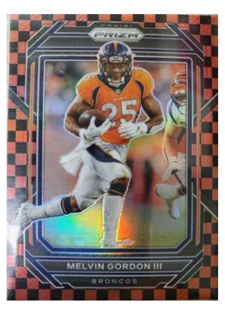 2022 Panini Prizm Base Set Melvin Gordon III #88 card