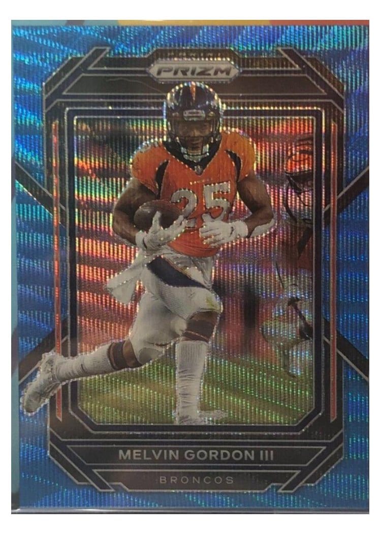 2022 Panini Prizm Base Set Melvin Gordon III #88 card
