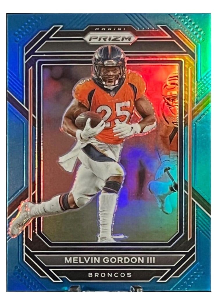 2022 Panini Prizm Base Set Melvin Gordon III #88 card