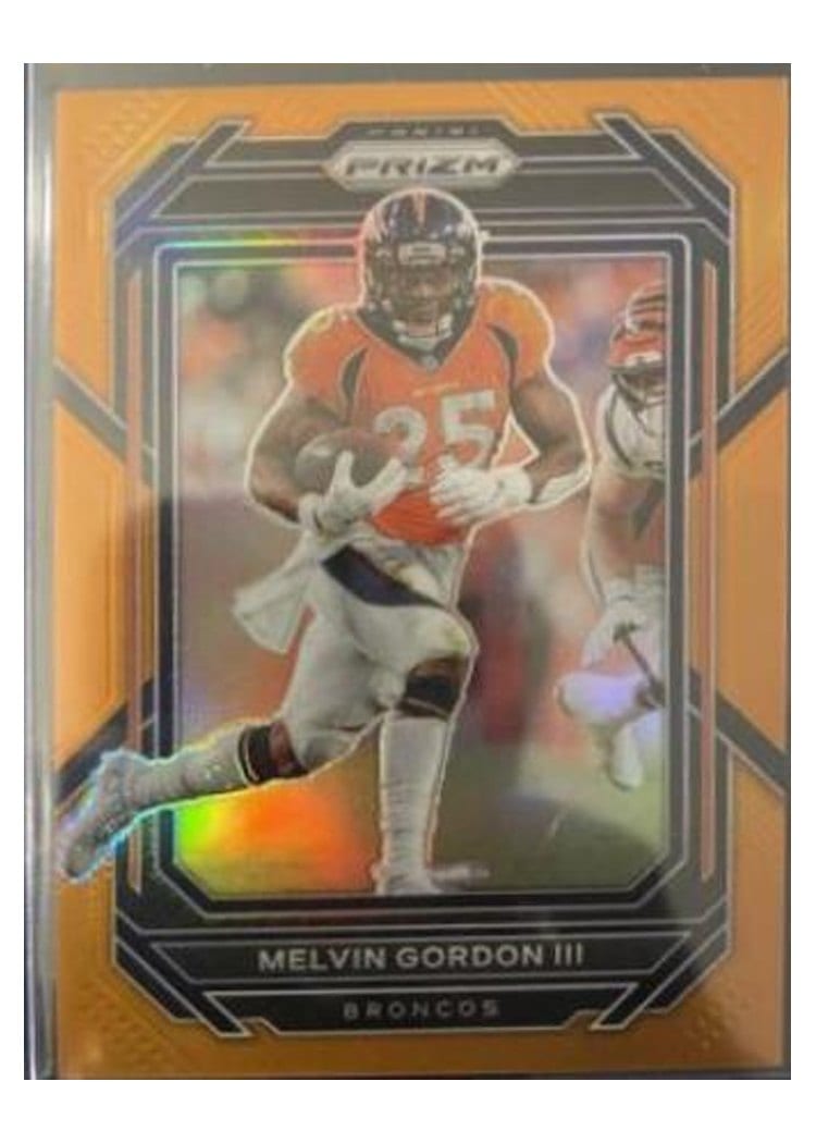 2022 Panini Prizm Base Set Melvin Gordon III #88 card