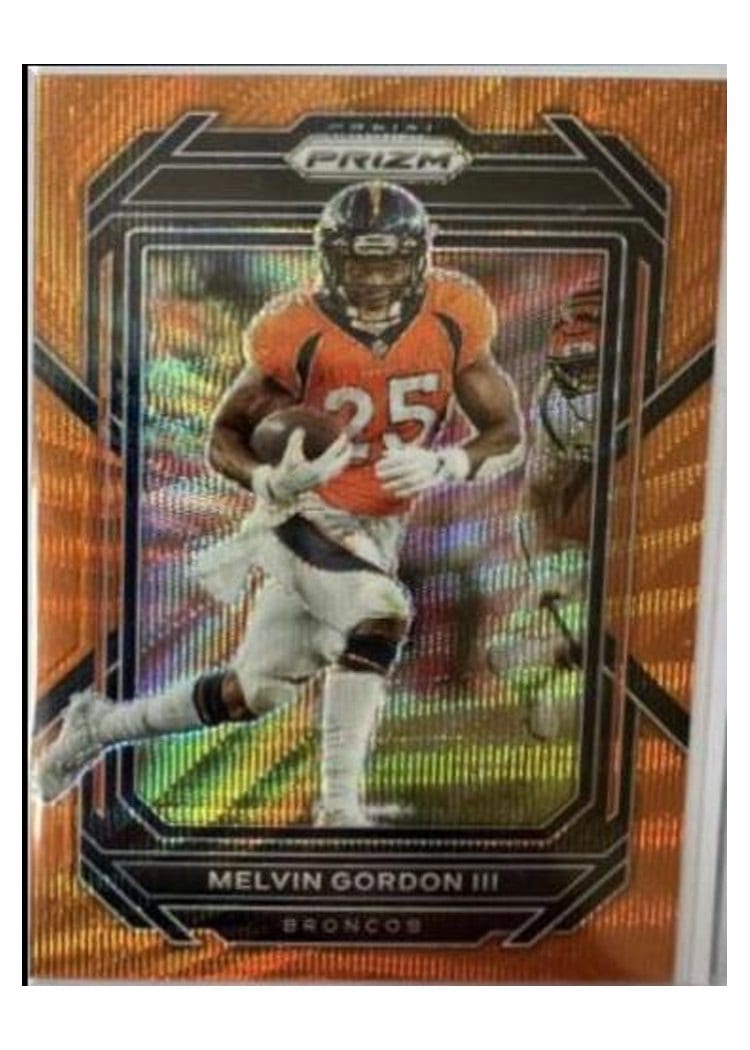 2022 Panini Prizm Base Set Melvin Gordon III #88 card