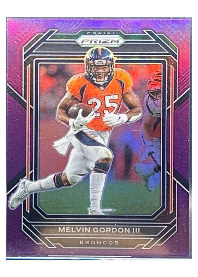 2022 Panini Prizm Base Set Melvin Gordon III #88 card